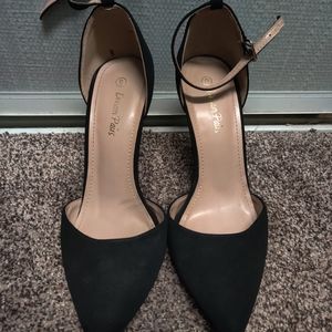 Black 4inch heels